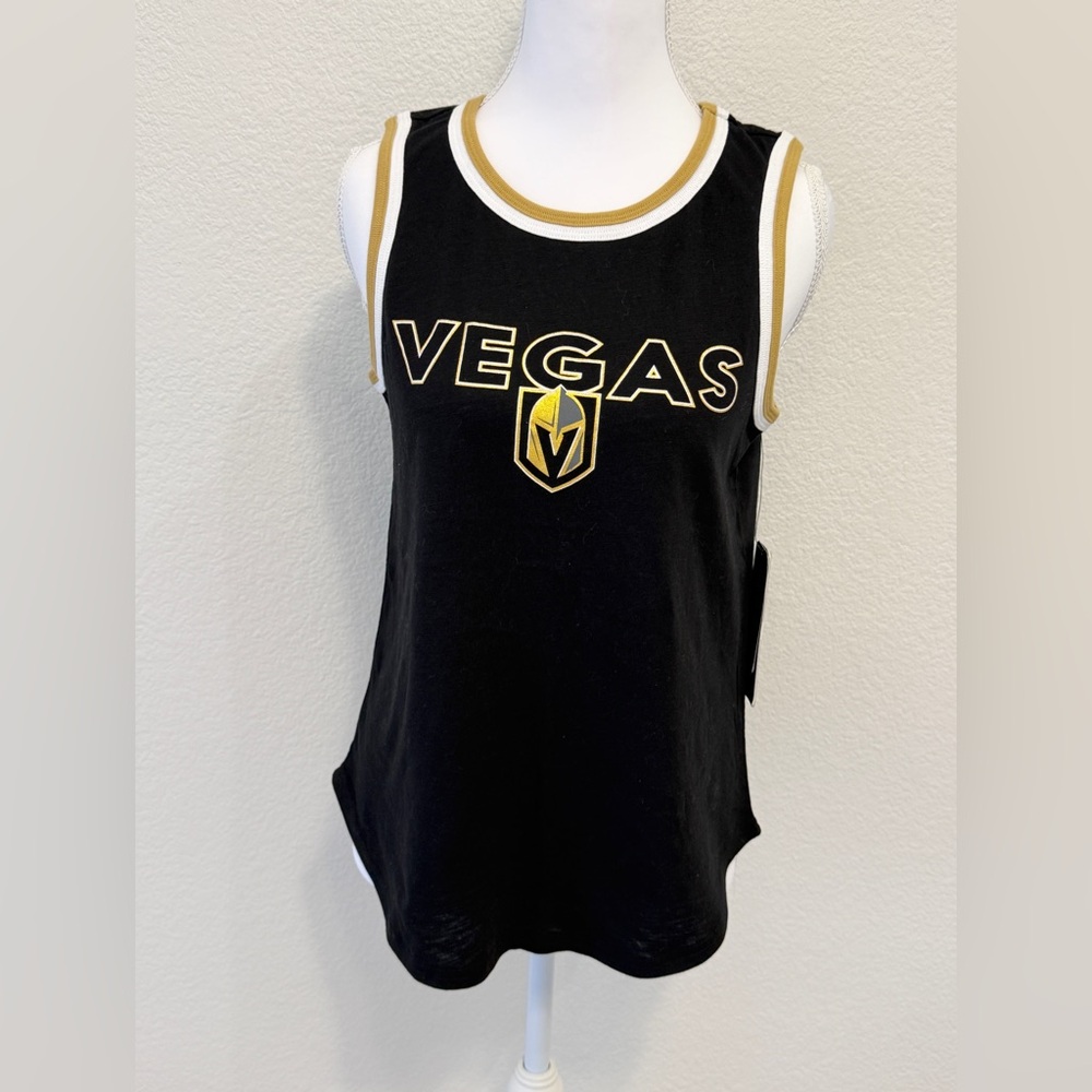 NWT Vegas Golden Knights G-III 4Her by Carl Banks Women's Strategy Tank Top